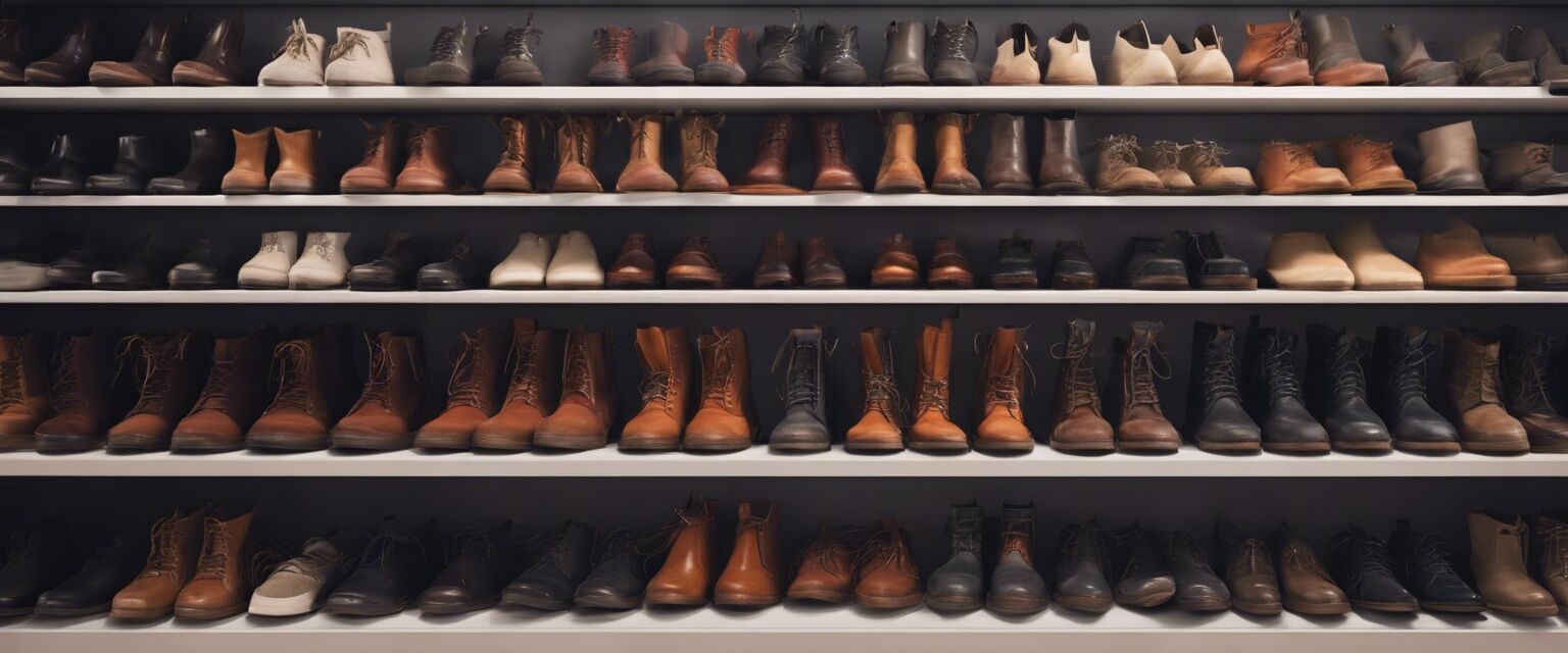 Organized stretch boots storage